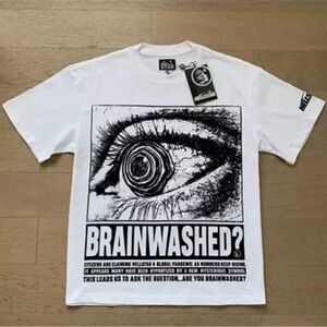 BRAND NEW‼️ Large White Brainwashed Hellstar Tshirt